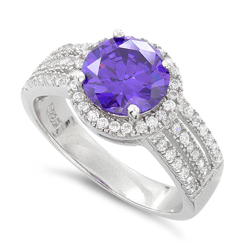 ☆TATIANA☆ Silver 925 Light Amethyst Round Bezel RingCR0485 Amazon.com: TISHAVI Amethyst Ring For Women Sterling Silver