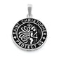 Sterling Silver Saint Christopher Pendant